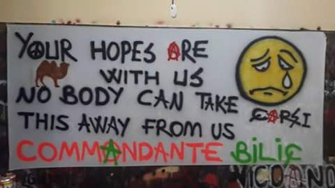 unibjkufuk's tweet photo. "Umutların saklı bizde, söküp alamayacak hiç kimse." #CommandanteBilic http://t.co/hUE1ugzQD4