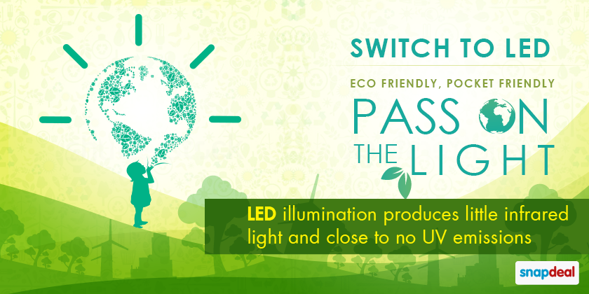 Switch to a safer planet. Switch to LED. Visit: bit.ly/PassOnTheLight and do your bit! #PassOnTheLight