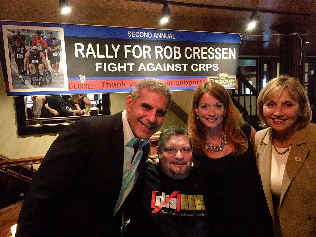 Fantastic event at <a href="/DublinHouseRB/">The Dublin House</a> last night supporting Rob Cressen with @LtGovGuadagno and <a href="/joekyrillos/">Senator Joe Kyrillos</a>.