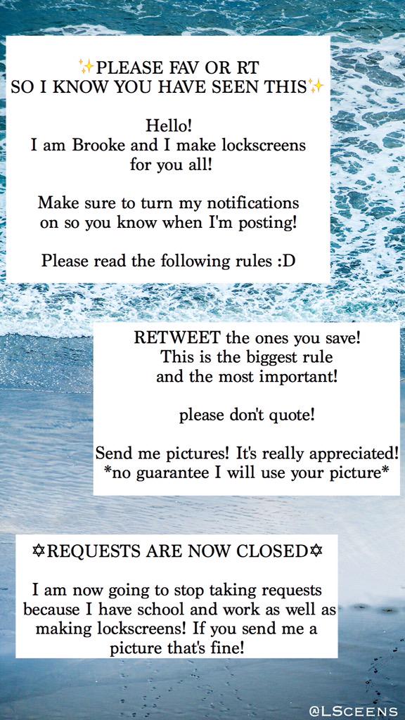 LSceens's tweet photo. Hi! These are the rules, please rt/fav so I know you have seen them, please read!💕 http://t.co/4N9kMRnfc2