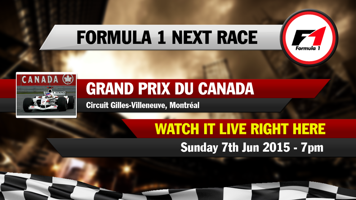 R U showing the F1 Canadian GP? Promote it with us, 4 info call 0191 328 0630 or email support@screach.com