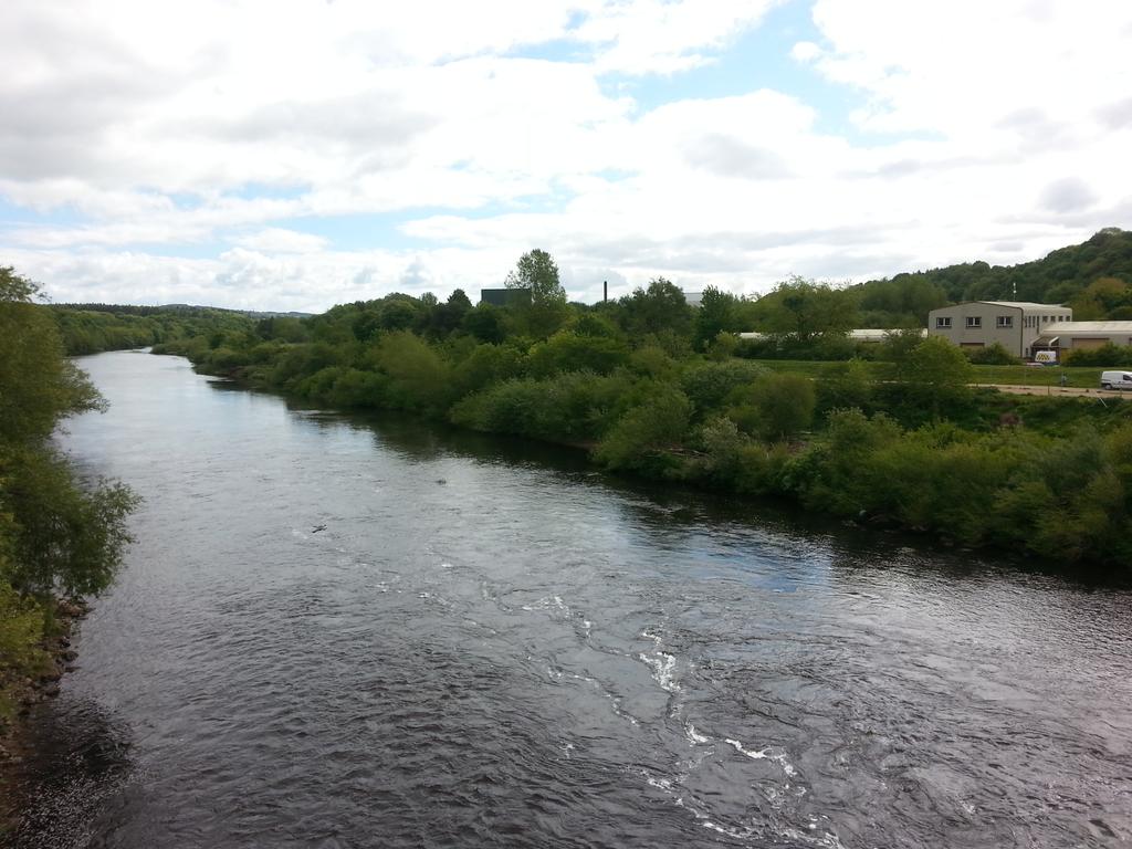 What are you doing this morning? Oh cycling along the Tyne river.