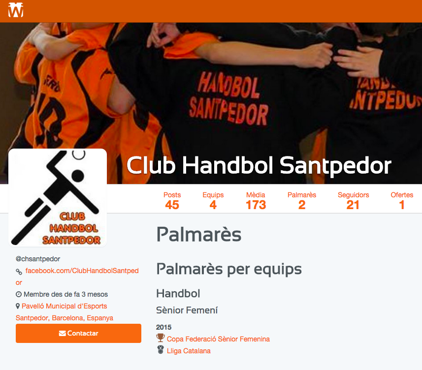El palmarès del nostre SÈNIOR FEMENÍ, d'aquesta temporada 2014-2015: sportycrowd.com/statuses/146/