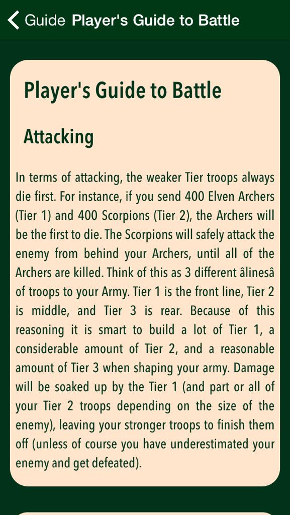 THobbiter's tweet image. Check out the basics of attacking #thehobbit #kom #kme #kingdomsofmiddleearth