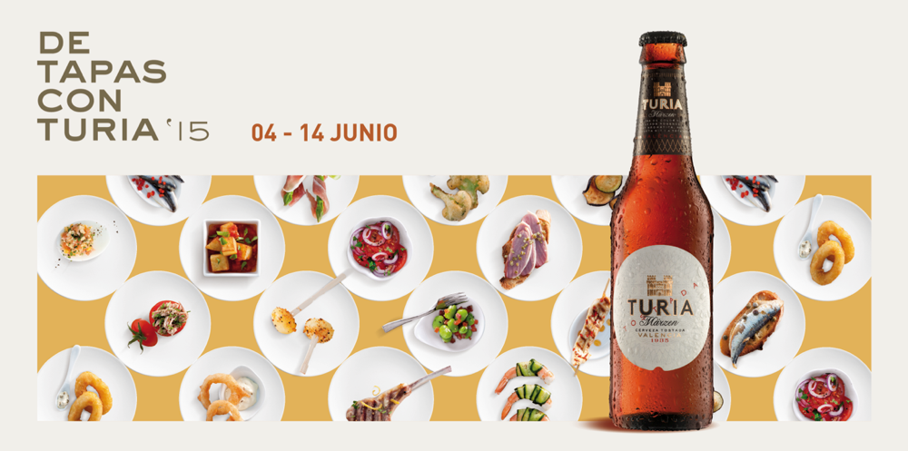 CervezaTuria's tweet photo. Nos vamos De Tapas con Turia! Del 4 al 14 de junio recorre Valencia y prueba las mejores tapas http://t.co/80wHHGgXKX http://t.co/nyCSAAnWtF