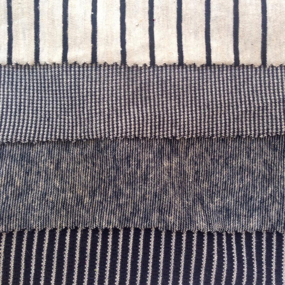 Almost all tailors are back to work &amp; Jitske started to design the summer 2016 collection. Which stripe do you like?