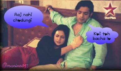 Munira053's tweet photo. Their expressions in this scene ๐๐๐
Hakeekat me yeh mumkin nahi ๐ญ
#JustForFunEdit time pass ๐ด http://t.co/ZEffjJCArc