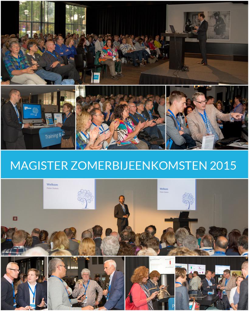 Gisteren geslaagde #magister Zomerbijeenkomst in Hilversum. Vandaag in het Evoluon en morgen in Heerenveen! ^PD