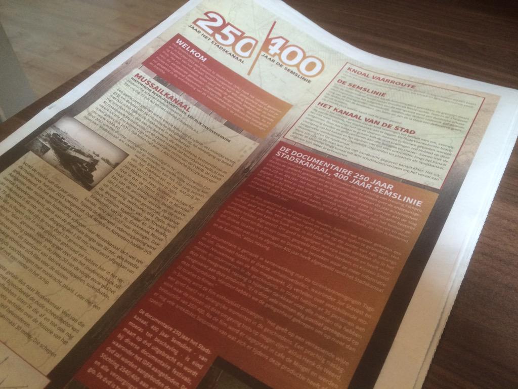 ReneeHassing's tweet photo. Mooi artikel in Groot Groningen en Nieuwsbode over 250\400 en onze documentaire "van Moeras tot Beschaving" #nuopdvd http://t.co/6quVLI78DW