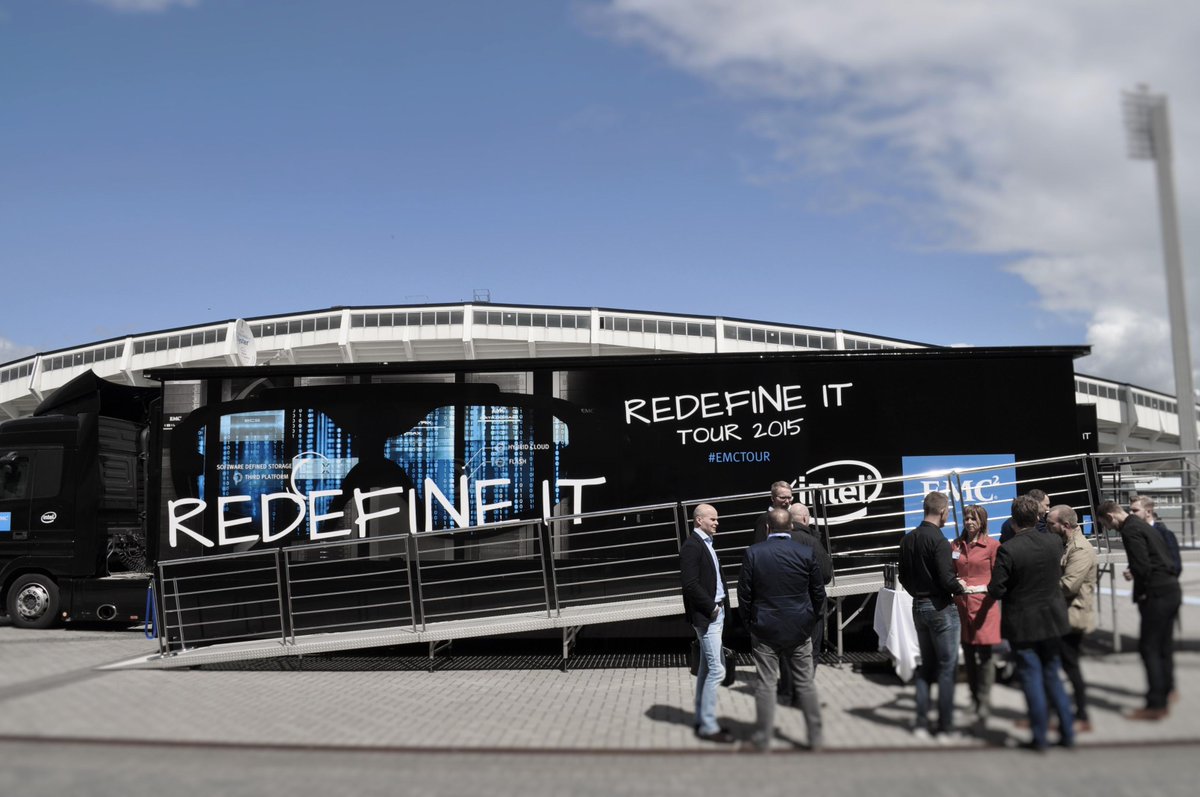 suzyspaatz's tweet photo. #EMCTour Malmo. Still time to "Guess the Distance" driven between Brussels-Malmo & win a Fitbit. @EMCSverige http://t.co/YsfnBbC4wB
