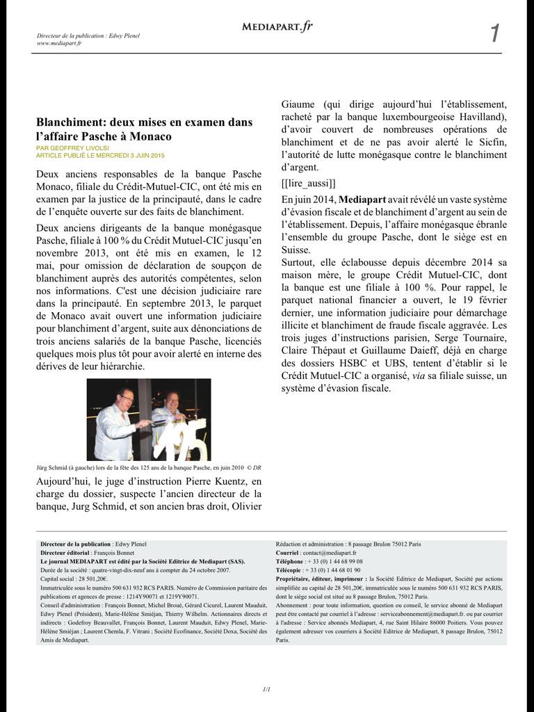 sophiejonquet's tweet image. A pas feutré vers la manifestation de la vérité... #banque #Pasche #lanceurdalerte