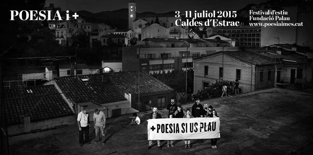 Campanya i web per al festival #PoesiaiMes. Del 3 a l’11 de juliol a Caldes d’Estrac. Fotografia: #BielCapllonch