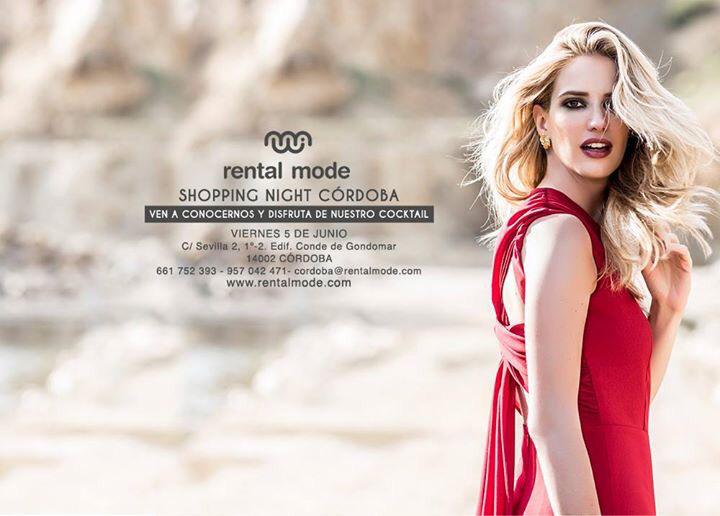 RentalMode's tweet photo. @RentalMode en la #ShoppingNight Córdoba. Os esperamos el viernes 5 de junio. #sorpresas #regalos #moda http://t.co/XGroWGn8J0