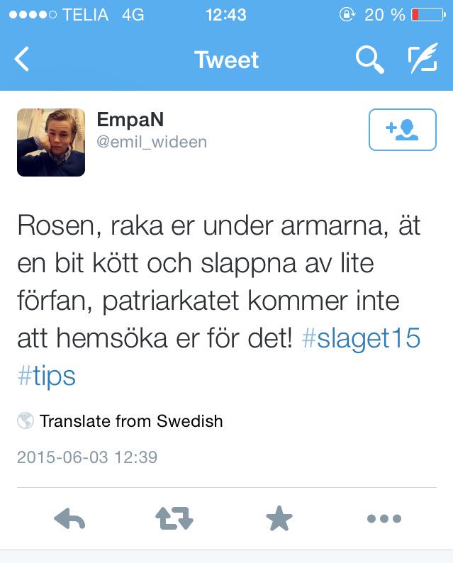 pavloscavelier's tweet photo. Fyris nivå #slaget15 http://t.co/vZoQPyKgur