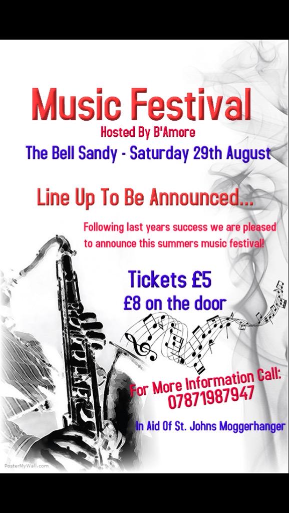 The music festival is back!!! 🎶🎸🎷 
This is going to be our last event 😢 but it's going to be amazing 😝😝