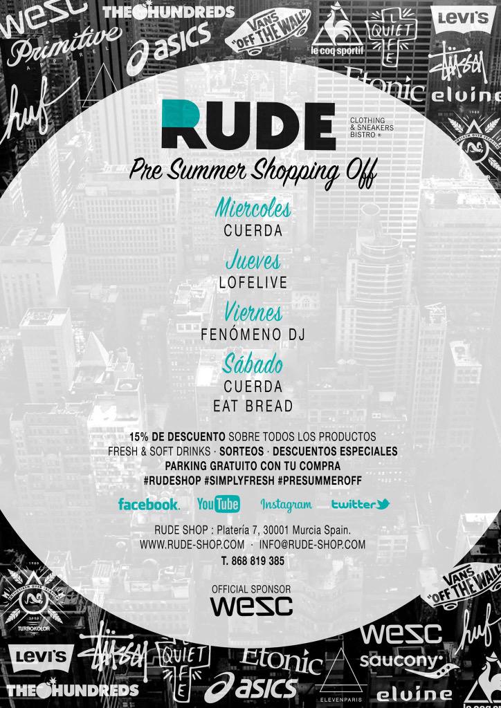 Comemuchopan's tweet photo. Desde hoy semana movidita en #RudeShop ,recomiendo a tod@s una visita!!El sábado nos vemos allí!
Makin some noise 🎵! http://t.co/pu6r55dlwr