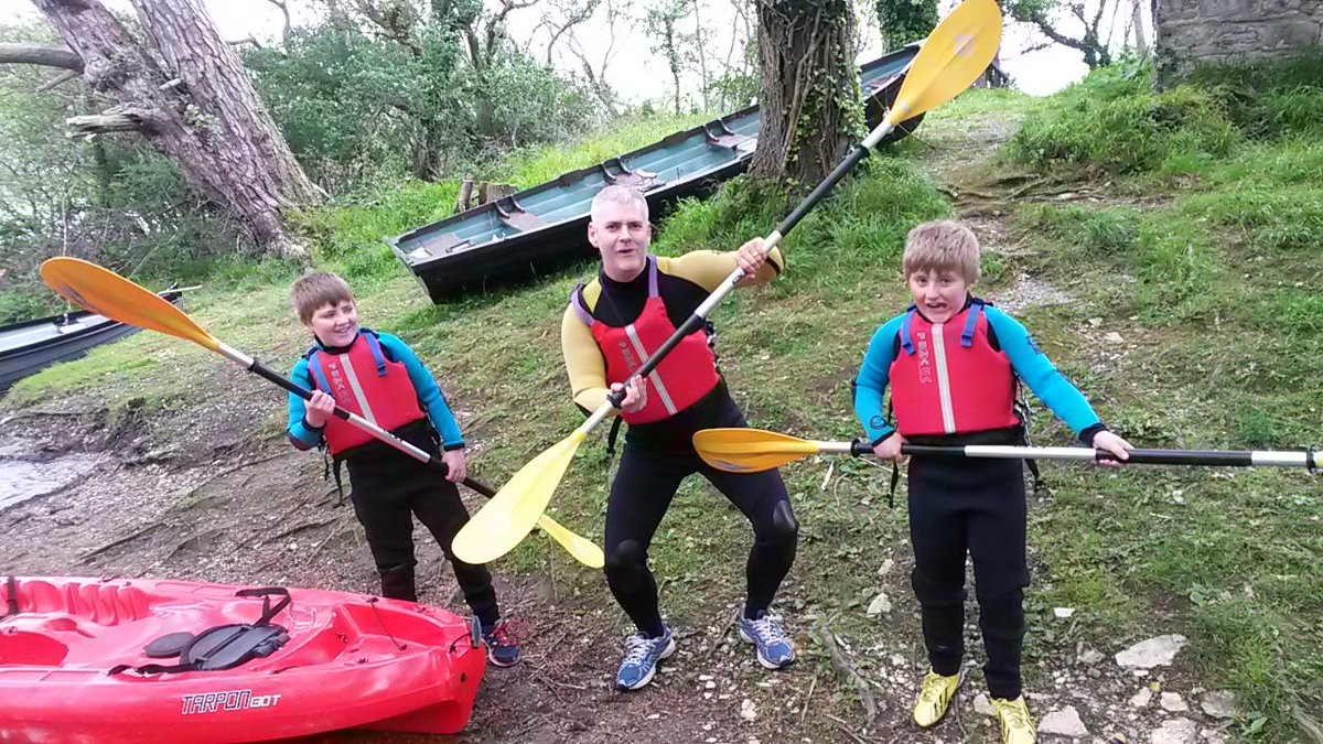 moractive's tweet image. All ready for some family action! #Kayaking #LoveKillarney