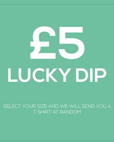 £5 LUCKY DIP T SHIRTS are back shop.kousticapparel.com