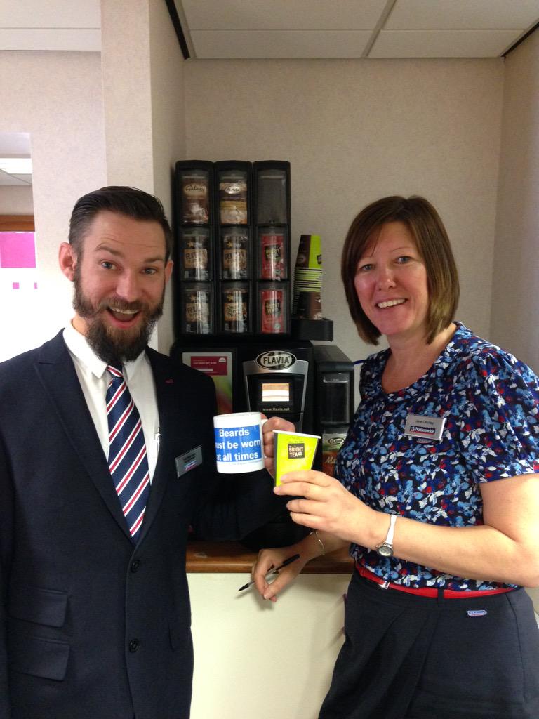 DtPops's tweet photo. @NBSemployees Jane at Yeovil re-using the same paper cup since 1987! Phil just doesn't wash his! #NBSGreenPRIDE http://t.co/IIGiQy52H6