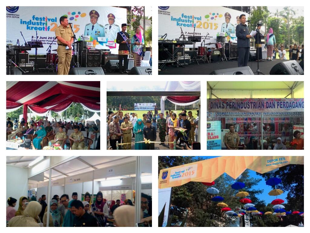 Rangkaian acara pembukaan Festival Industri Kreatif 2015 <a href="/depok_festival/">depok festival</a>  <a href="/pemkotdepok/">PEMERINTAH KOTA DEPOK | #AyoPakaiMasker</a> <a href="/Nur_Mahmudi/">Nur Mahmudi Isma'il</a>