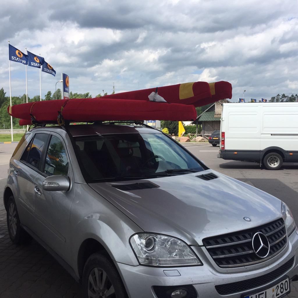 Edvinasram's tweet image. Three cinco's going home #new #nelokayaks #LTteam