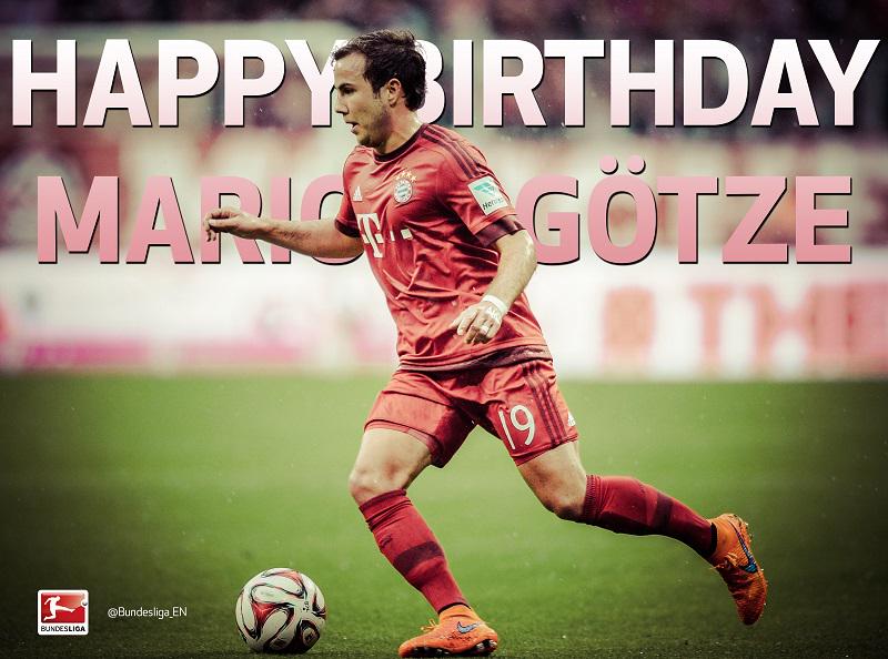 Happy Birthday Mario Gotze (23 tahun) 