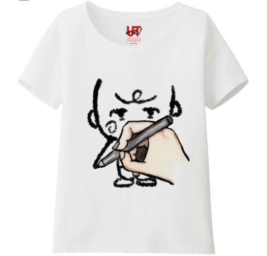 Kazuo ユニクロでtシャツを作りました ダサ可愛いく出来たな Http T Co A0xenlg0do Http T Co 4ecer8c5f6