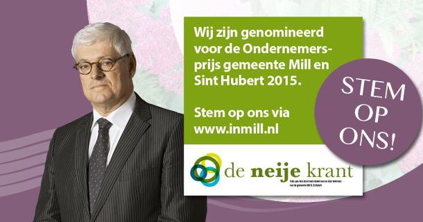 #Fiore #Uitvaartzorg Sint Hubert genomineerd #Ondernemersprijs gemeente Mill en Sint Hubert. ow.ly/NNWTq