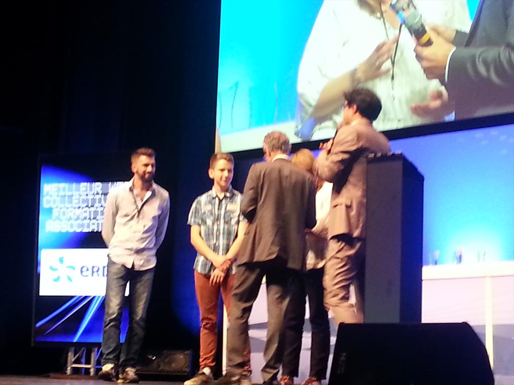 Le superbe projet "les amis de papier" laureat du trophee #e_py meilleur web collectivite/formation