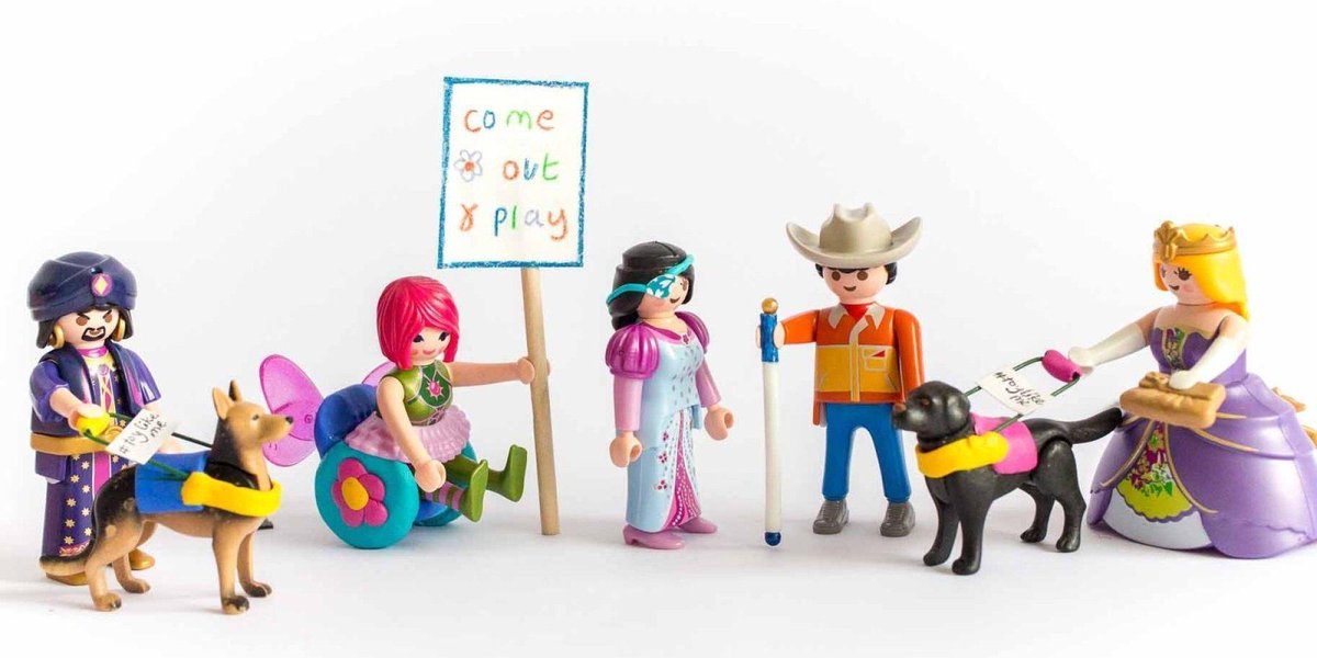 Toy Like Me: la campaña que ha conseguido que Playmobil fabrique figuras con discapacidad huff.to/1Q6tw3J