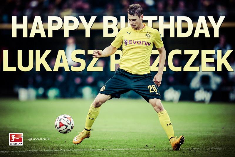 Happy 30th birthday to Lukasz Piszczek

Have a great day 