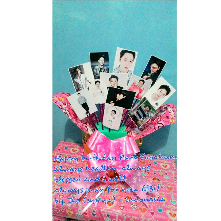 Happy birthday park yoochun,  love you so much   