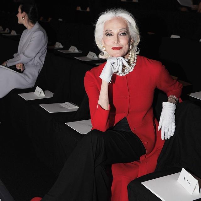  Day 13: Happy Birthday, Carmen Dell\Orefice! The world s oldest working supermodel joined the list in 2013, b 