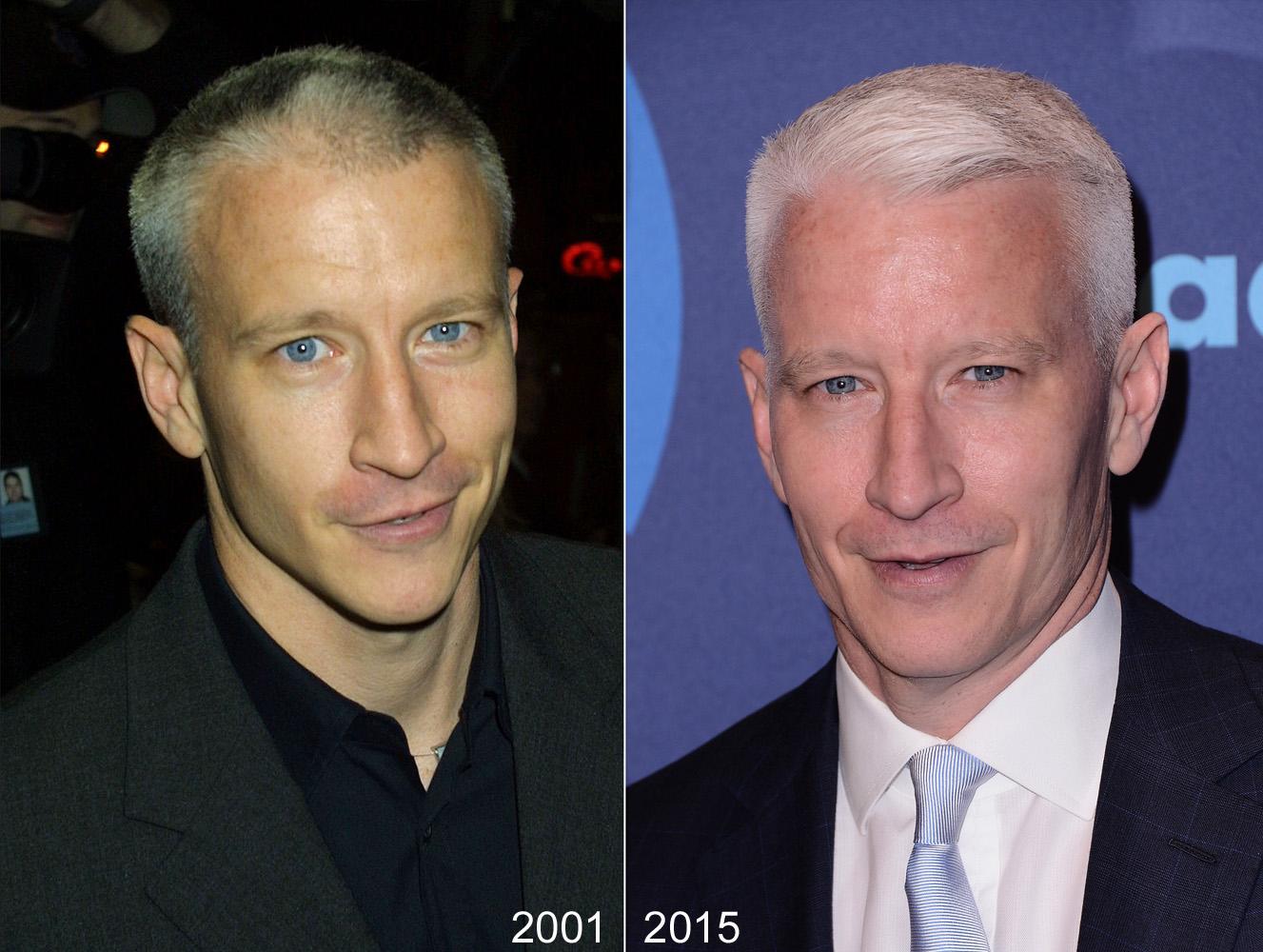 Anderson Cooper and other Hollywood men getting better with age:  