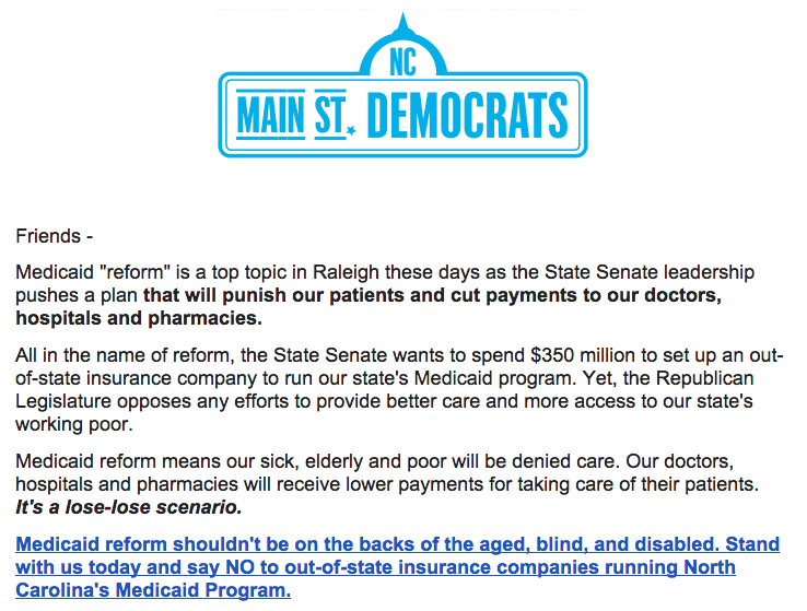 MainStDems's tweet photo. Did you get our latest #MainStDems email from @RepKenGoodman? http://t.co/CM8ysF9gj6 #NCGA #NCPol #NCDem http://t.co/WQaa7xvPdW