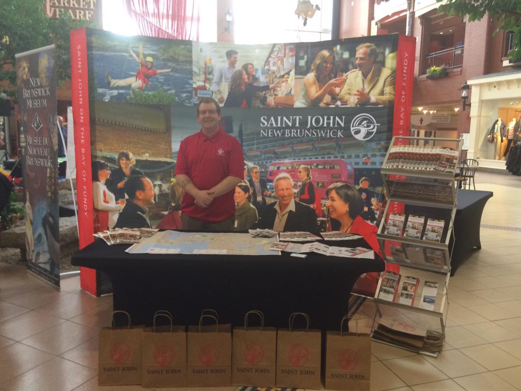 Saint John has many #HiddenGems! See Andrew at the <a href="/VisitSaintJohn/">Discover Saint John</a> booth to pick up an official visitor guide!