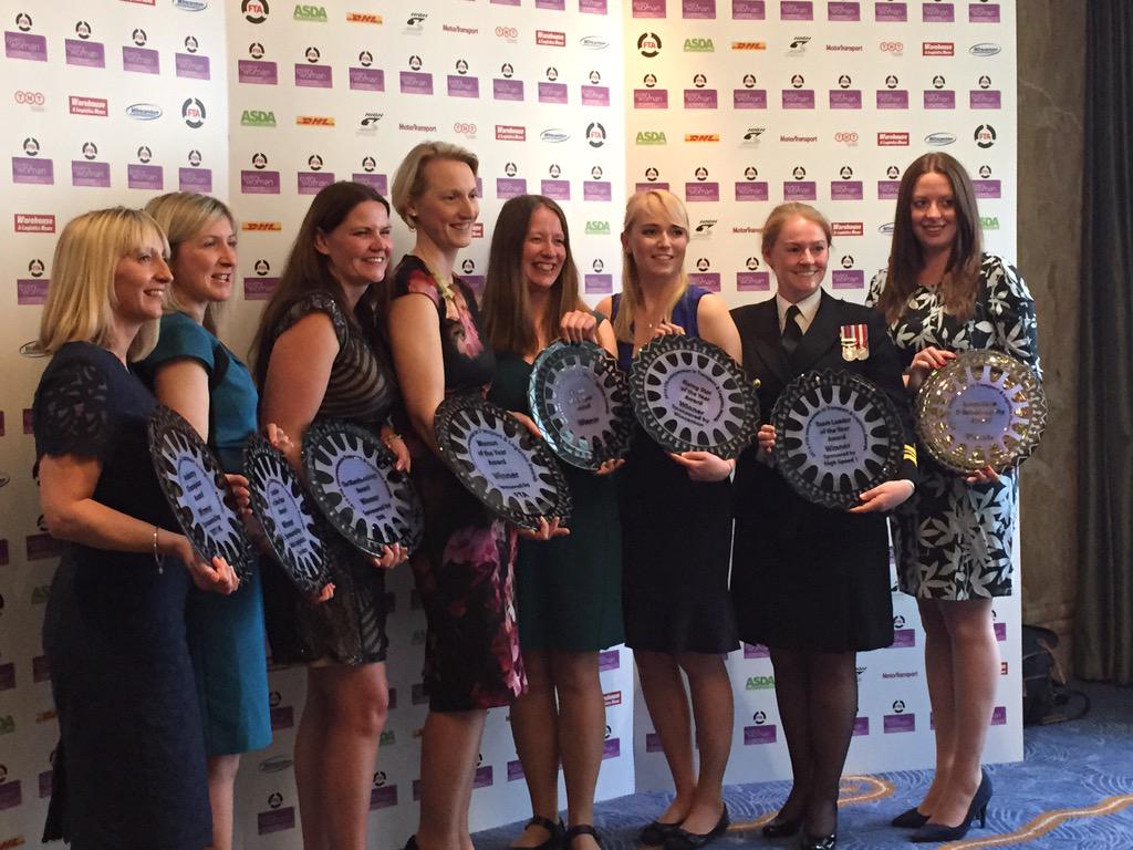 EmmaShonePW's tweet image. Presenting the winners of this year's @everywomanUK Transport and Logistics awards #tlawards congratulations ladies!