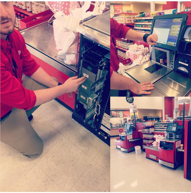 jregssss's tweet photo. Huge thanks to ETL Jeremy for the crash course on Self Checkout!! Didn't think I could get more excited! #APhelpingGE http://t.co/Hg96rSFlU4