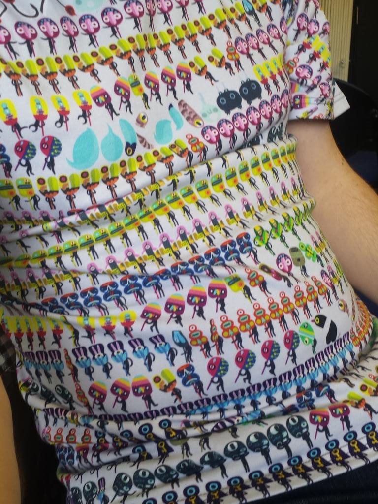 BluprintGlobal's tweet photo. @mike_robbo  I tried out @Photo2Fashion's all over T-shirt printing with Mummer Forest sprite atlas from Hohokum http://t.co/bwhmGYY7Yz
