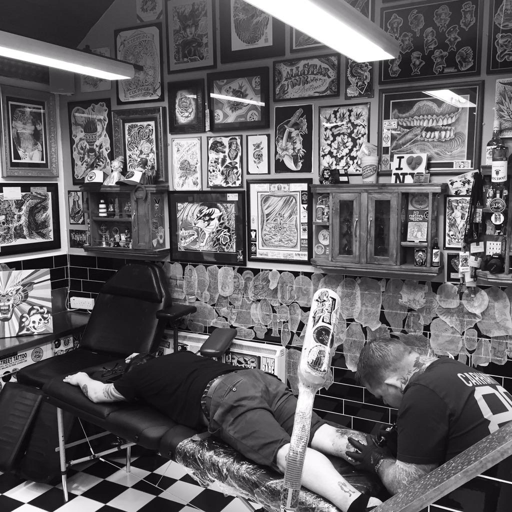 Allstar Tattoo on Twitter: "Another day at the office... http://t.co