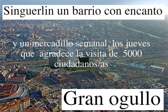 #MercadillodeSinguerlin agradece el cariño y atención de todos/as.