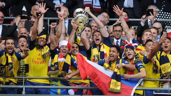 Arsenal's tweet photo. Our player profiles have been updated to include @Arsenal's FA Cup win. Check them out here: http://t.co/SaDHt40zek http://t.co/OmjEdDIv66