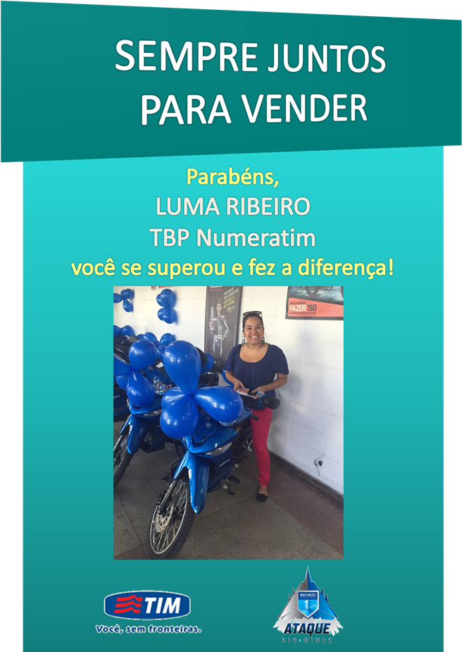 ritaborges77's tweet photo. Parabéns, Luma Ribeiro (TBP Numeratim)! http://t.co/lHVxEXWZBA
