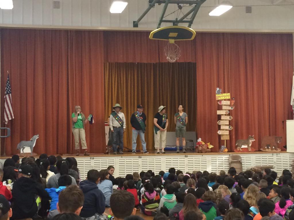 Another great assembly by our local San Mateo County library in Millbrae!