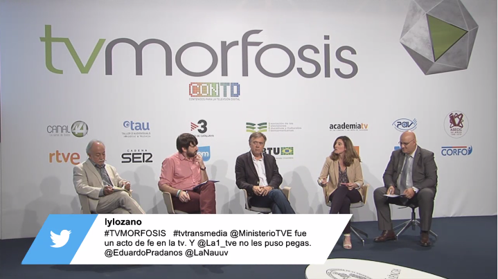 TVMORFOSIS's tweet photo. Netflix está adquiriendo algunas rutinas de emisión de la televisión tradicional, dice Matilde Delgado #TVMORFOSIS http://t.co/UfVqlTjVjl