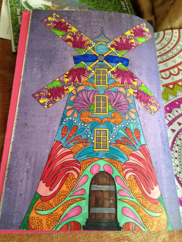 hedgegirl's tweet image. @OMaraBooks From Creative Therapy An Anti-Stress colouring book