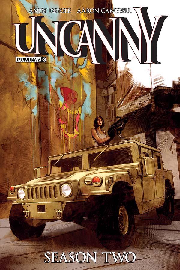 UNCANNY Season Two #3 by me and @olmancampbell is out today! With lush covers by Aaron, <a href="/jock4twenty/">jock</a> &amp; <a href="/BenOliverArt/">Ben Oliver</a>