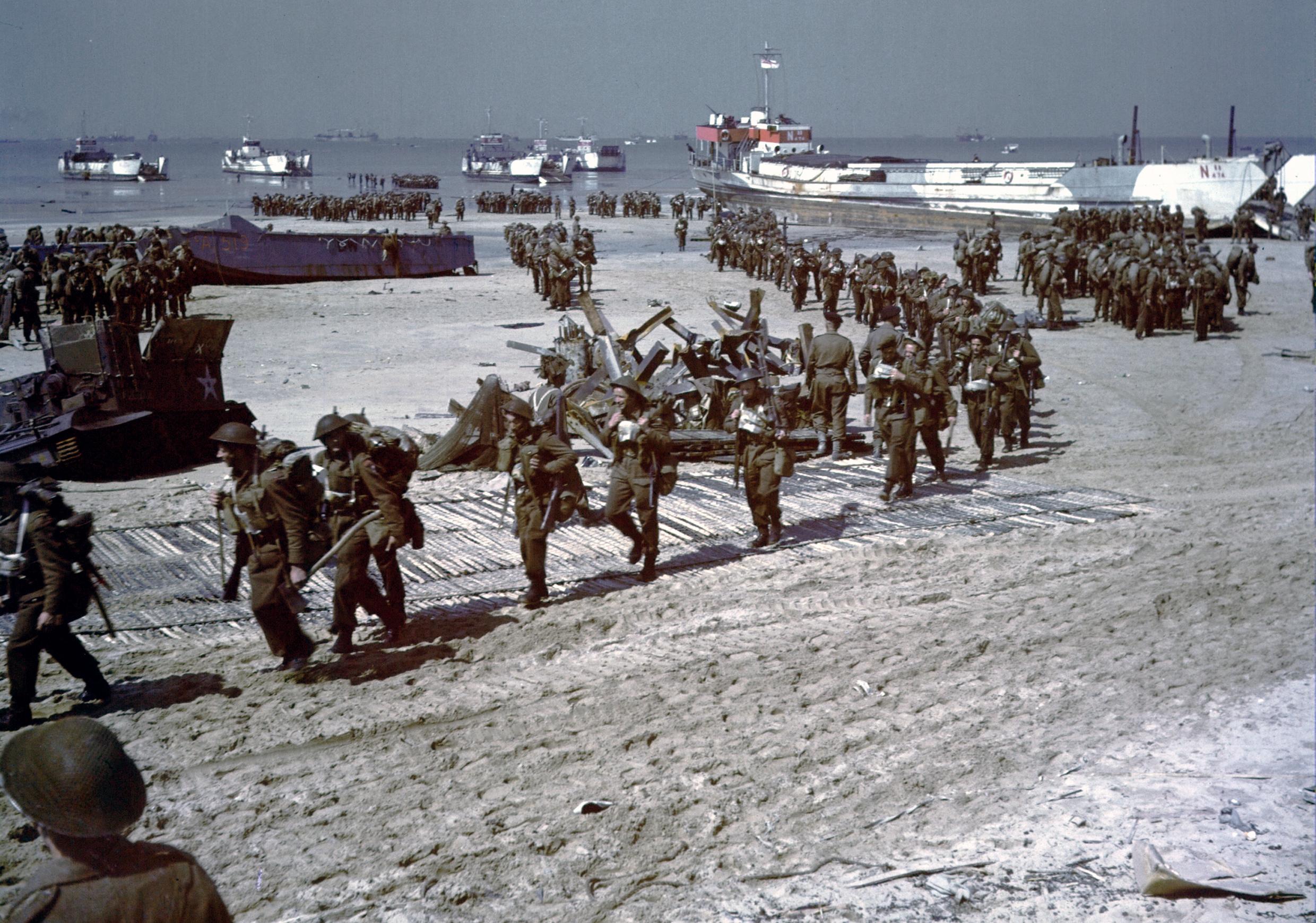 Высадка в Нормандии 1944
