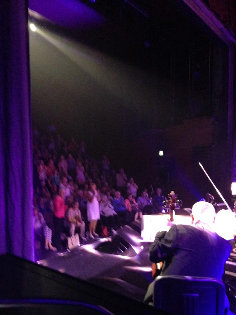 RussellWatsonHQ's tweet photo. @russellthevoice is finishing the evening @LighthousePoole with....You Raise Me Up! Hope you all had a great night. http://t.co/fu6LtkhwaV