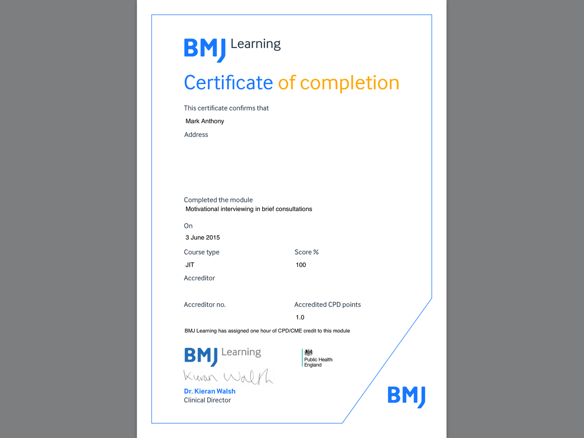 MIAwareTraining's tweet photo. Great Module in BMJ ..in preparation for next weeks 4 days training with @stephenrollnick @dr_nina_g @angewatkins http://t.co/Kq120HRZlm